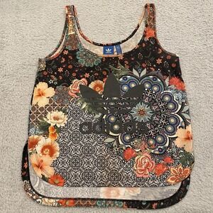 NWOT Adidas Originals x Farm Rio Jardim Agharta Tank Top Womens S Floral Trefoil